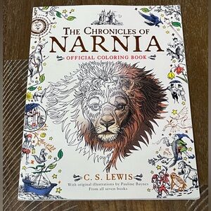 The Chronicles of Narnia Official Coloring Book Paperback C.S. Lewis